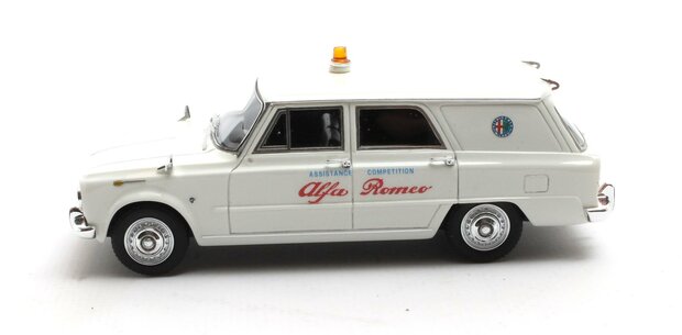 Matrix 1:43 Alfa Romeo Giulia 105 Promiscus by Colli ass.comp. wit '62-'74. Verwacht eind 09-2025