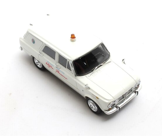 Matrix 1:43 Alfa Romeo Giulia 105 Promiscus by Colli ass.comp. wit '62-'74. Verwacht eind 09-2025