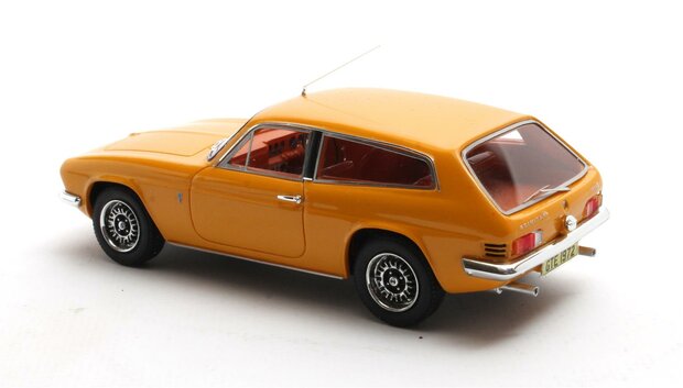 Matrix 1:43 Reliant Scimitar SE5a GTE oranje '71-'75. Verwacht eind 09-2025