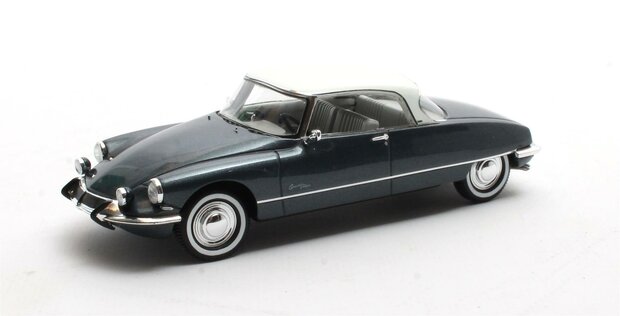 Matrix 1:43 Citroen DS21 Grand Palais Coupe blauw metallic. Verwacht Q3-2025