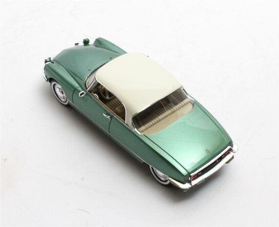 Matrix 1:43 Citroen DS21 Grand Palais Coupe groen metallic. Verwacht Q3-2025