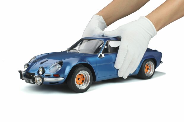 GT Spirit 1:8 Renault - Alpine A110 1800 Groupe 4 blue 1973 incl showcase. Levvering 02-2026