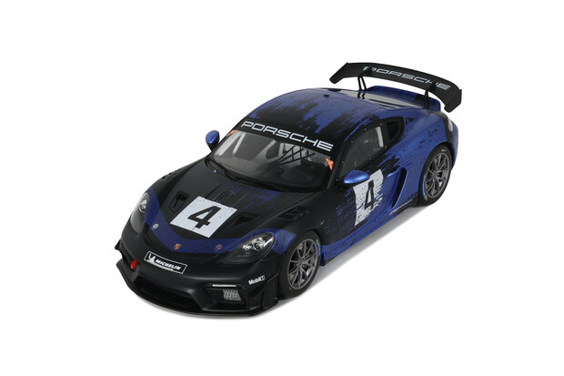 Otto Mobile 1:18 Porsche Cayman 718 GT4 RS Clubsport 2021 ( Otto GT4). Levering 01-2026