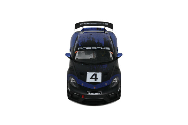 Otto Mobile 1:18 Porsche Cayman 718 GT4 RS Clubsport 2021 ( Otto GT4). Levering 01-2026