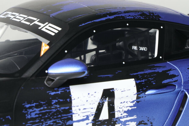 Otto Mobile 1:18 Porsche Cayman 718 GT4 RS Clubsport 2021 ( Otto GT4). Levering 01-2026
