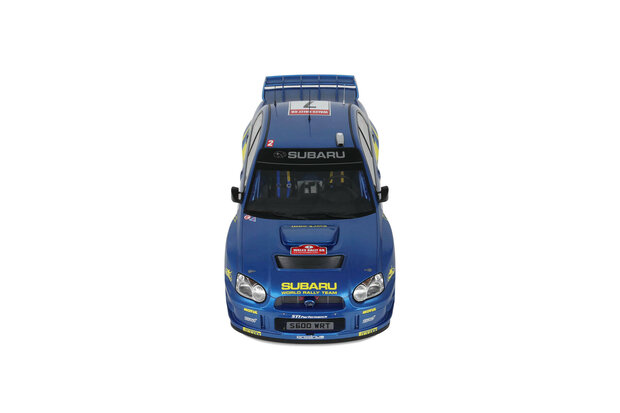 Otto Mobile 1:12 Subaru Impreza (S9) WRC P. Solberg Wales Rallye 2003. Levering 01-2026