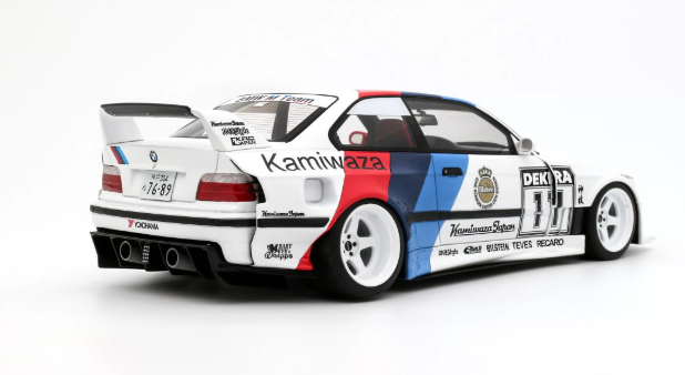 Otto Project Car 1:18 BMW E36 Khyzyl Saleem 2024. Levering 10-2025