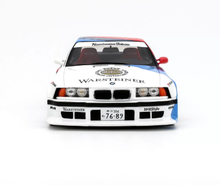 Otto Project Car 1:18 BMW E36 Khyzyl Saleem 2024. Levering 10-2025