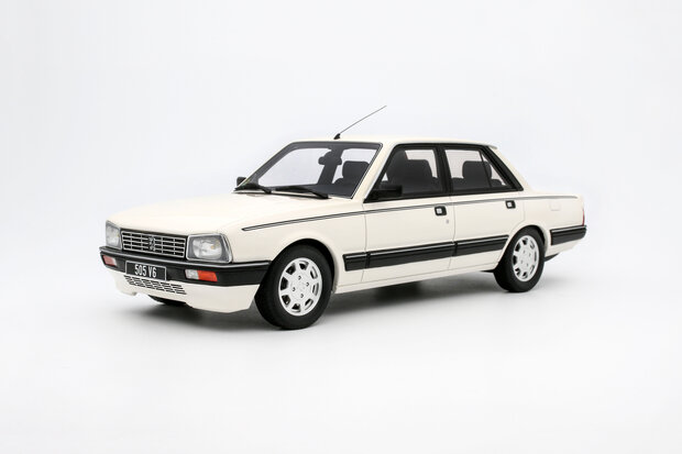 Otto Mobile 1:18 Peugeot 505 V6 Blance Meije 1989 wit