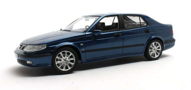 Cult Models 1:18 Saab 9-5 Turbo Aero Midnight blue metallic 1998