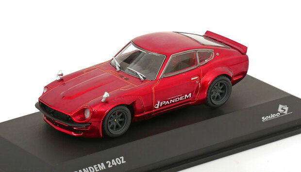 Solido 1:43 Datsun 240Z Rocket Bunny rood 1973