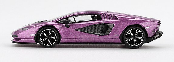 Mini GT 1:64 Lamborghini Countach LPI 800-4 Viola 30th Metallic LHD