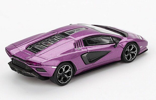 Mini GT 1:64 Lamborghini Countach LPI 800-4 Viola 30th Metallic LHD