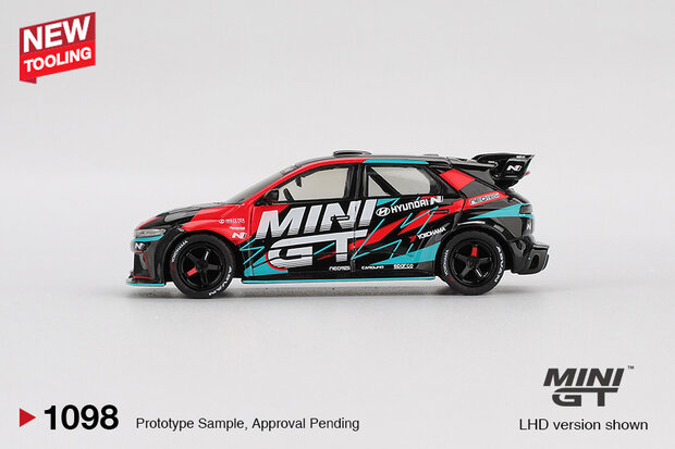 mini GT1:64 HYUNDAI IONIQ 5N MINI GT RS- 01T TOKYO AUTO SALON 2025 verwacht 06/10/25