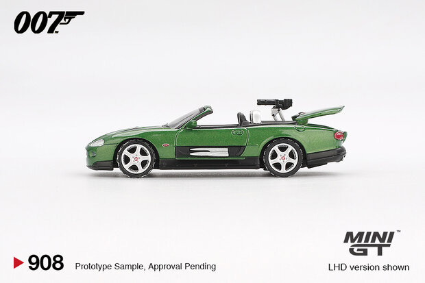 mini GT 1:64 JAGUAR XKR DIE ANOTHER DAY JAPANESE PACKAGING 2002 verwacht 13/10/25