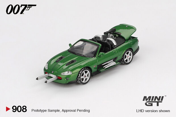mini GT 1:64 JAGUAR XKR DIE ANOTHER DAY GERMAN PACKAGING 2002 verwacht 13/10/25