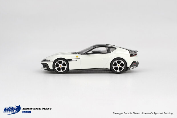 BBR 1:64 Ferrari 12 Cilindri Bianco Avus 2024. Verawacht 03-2026