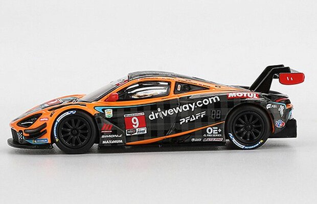 Mini GT 1:64 McLaren 720S GT3 Evo Pfaff Motorsports 2024 IMSA Daytona 24 h. Verwacht