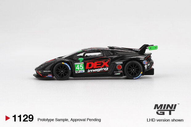Mini GT 1:64 Lamborghini Huracan GT3 EVO 2, No 45 Dex Imaging Daytona 24H 2024. Verwacht 03-2026