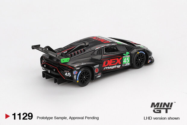 Mini GT 1:64 Lamborghini Huracan GT3 EVO 2, No 45 Dex Imaging Daytona 24H 2024. Verwacht 03-2026