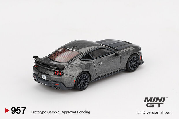 Mini GT 1:64 Ford Mustang Dark Horse 2024 Carbonized Gray. Verwacht