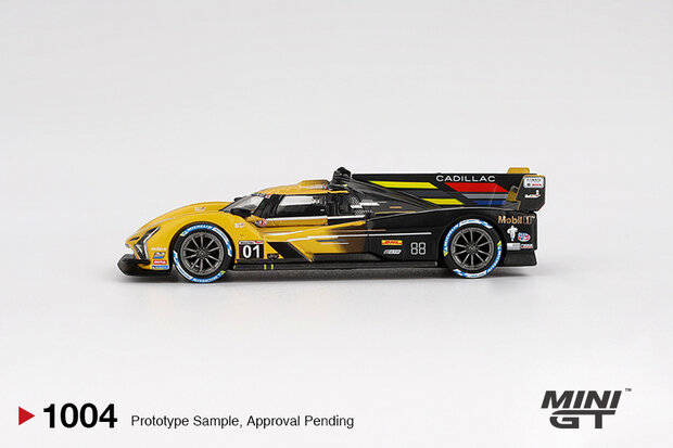 Mini GT 1:64 Cadillac V-Series.R, No 01 Cadillac Racing 2024 IMSA Sebring 12 H. Verwacht