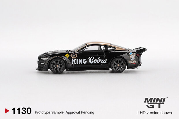 Mini GT 1:64 Shelby GT500 Dragon Snake Concept Black/Gold LHD. Verwacht 02-2025