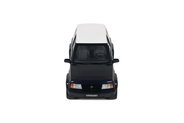 Otto Mobile 1:18 Suzuki Vitara Cabrio JLX Deep Blue Pearl Metallic 1994. Levering 09-2025