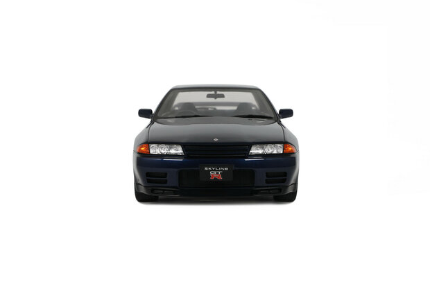 Otto Mobile 1:18 Nissan Skyline GT-R (BNR32) Dark Blue Pearl TH1 1993. Levering 11-2025
