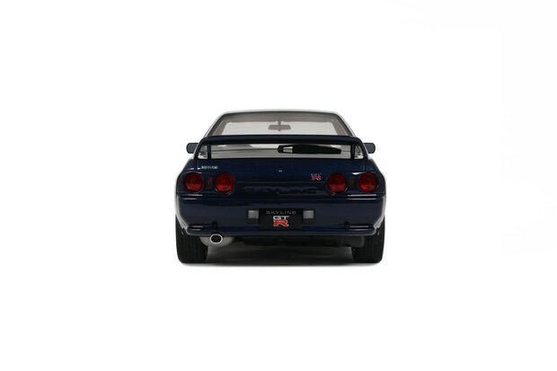 Otto Mobile 1:18 Nissan Skyline GT-R (BNR32) Dark Blue Pearl TH1 1993. Levering 11-2025