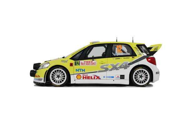 Otto Mobile 1:18 Suzuki SX4 WRC P.G. Andersson Rally Monte Carlo 2008. Levering 11-2025