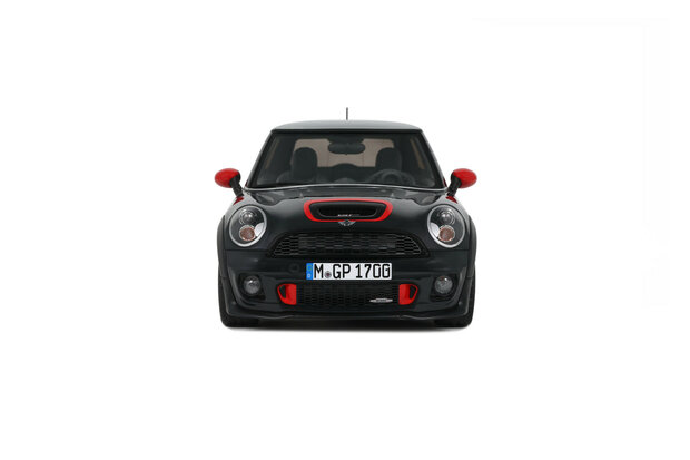 Otto Mobile 1:18 Mini Cooper JCW GP2 R56 Thunder Grey Metallic 2012. Levering 12-2025