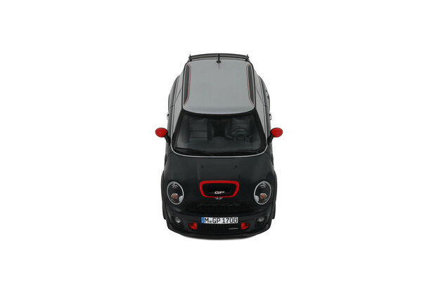 Otto Mobile 1:18 Mini Cooper JCW GP2 R56 Thunder Grey Metallic 2012. Levering 12-2025