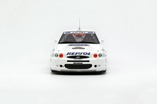 Otto Mobile 1:18 Ford Escort, No 5 C. Sainz Rallye Catalunya 1997. Levering 12-2025