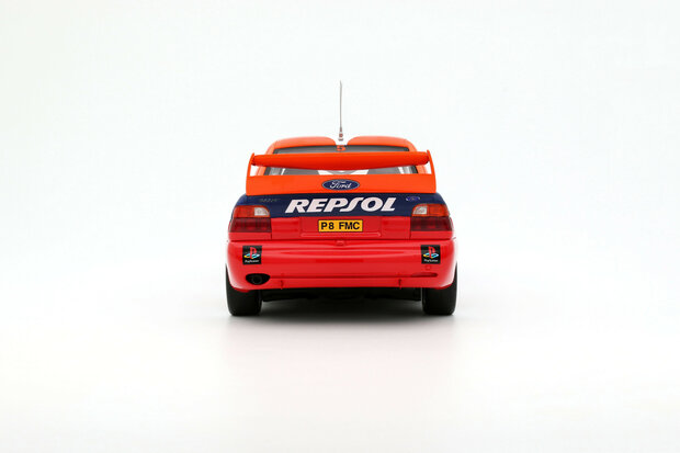 Otto Mobile 1:18 Ford Escort, No 5 C. Sainz Rallye Catalunya 1997. Levering 12-2025