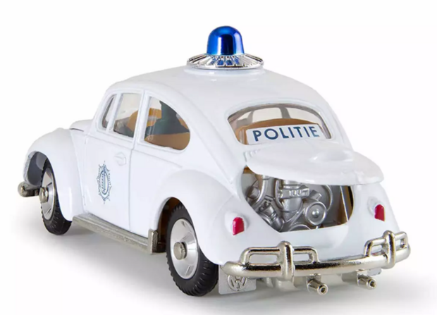 Corgi Club Model 1:44 Volkswagen Kever wit Politie Nederland, Corgi Toys No 492 - Verwacht