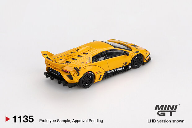 Mini GT 1:64 lamborghini murcielago lbsilhouette works gt evo yellow 2025 verwacht maart-4-2025