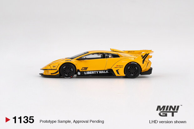 Mini GT 1:64 lamborghini murcielago lbsilhouette works gt evo yellow 2025 verwacht maart-4-2025