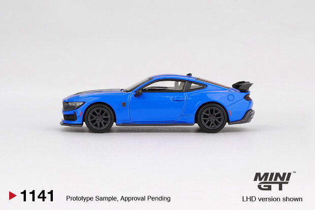 Mini GT 1:64 ford mustang dark horse grabber blue 2024 verwacht maart-4-2025