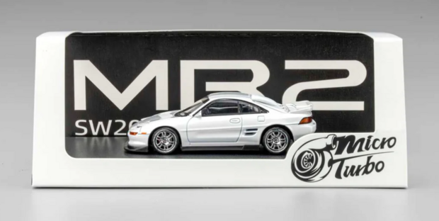 Microturbo 1:64 Toyota MR-2 SW20 Revision 4 Ver.2 - White