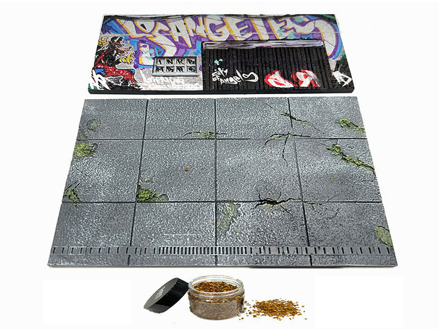 Mini GT 1:64 Art La Graffiti - Diorama Street 2024