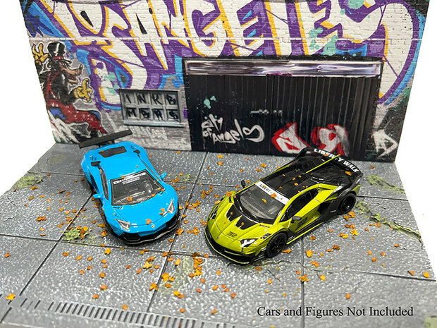 Mini GT 1:64 Art La Graffiti - Diorama Street 2024