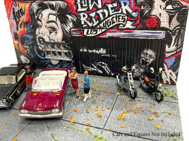 Mini GT 1:64 Art La Lowrider - Diorama Street 2024