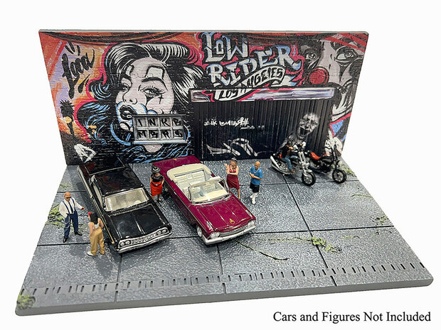 Mini GT 1:64 Art La Lowrider - Diorama Street 2024