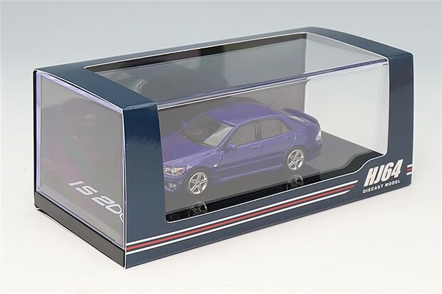 Hobby Japan 1:64 Lexus IS 200 (E10), blue 1999