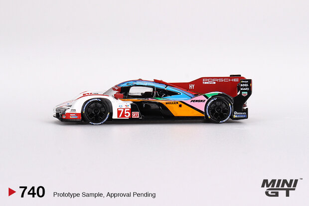 Mini GT 1:64 Porsche 963 no75 Porsche Penske Motorsport  2023 24 Hrs of Le Mans LHD