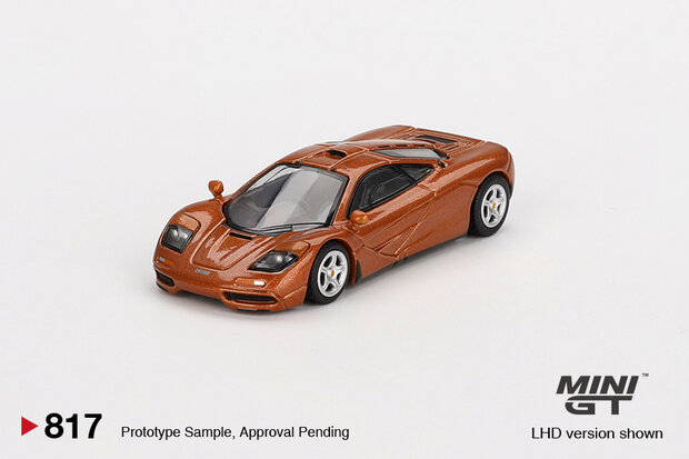 Mini GT 1:64 McLaren F1 Yquem, orange-copper 1993 LHD