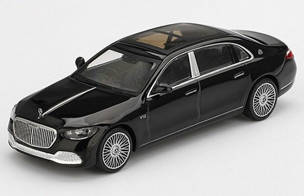 Mini GT 1:64 Mercedes Benz Maybach S 680 Black, LHD