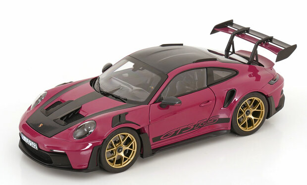Norev 1:18 Porsche 911 GT3 RS w/Weissach Pack 2022 Ruby Star
