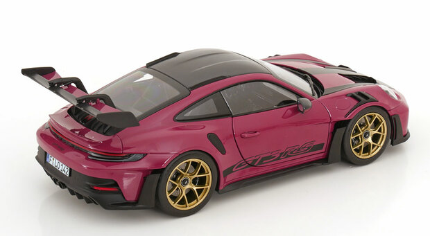 Norev 1:18 Porsche 911 GT3 RS w/Weissach Pack 2022 Ruby Star